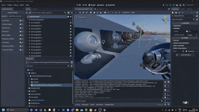 Godot Stylized Shaders Plugin