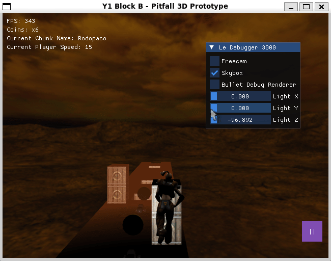OpenGLES Raspberry Pi Endless Runner